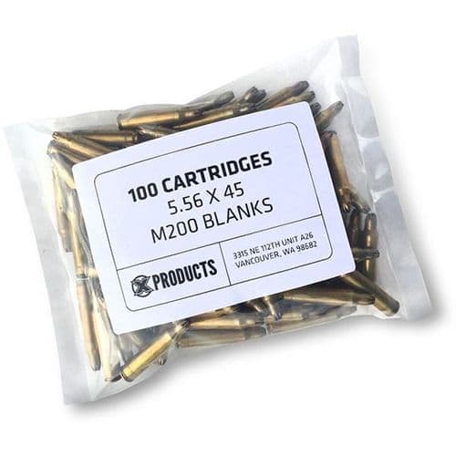 X Products M200 Mil Spec 5.56 Blanks for the Can Cannon X Products M200 Mil Spec 5.56 Blanks for the Can Cannon