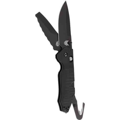 BENCHMADE 365BK OUTLAST BLACK CPM-3V TOOL STEEL BLADE BLACK G-10 HANDLE BENCHMADE 365BK OUTLAST BLACK CPM-3V TOOL STEEL BLADE BLACK G-10 HANDLE
