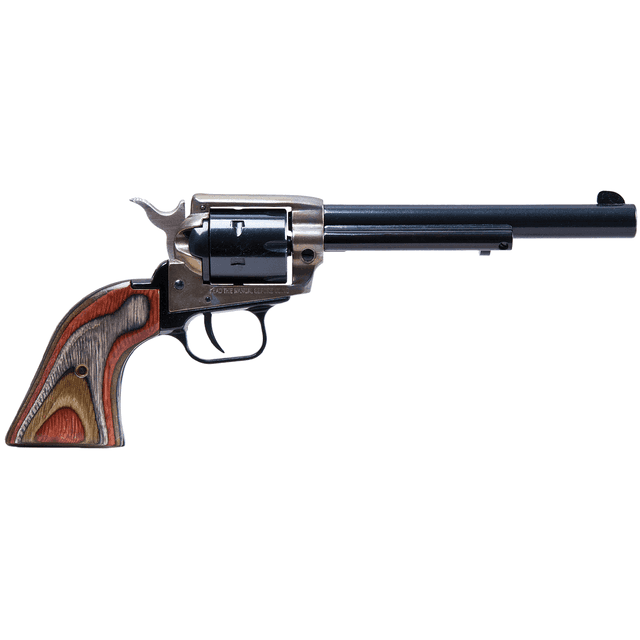 Heritage Rough Rider Small Bore Revolver 4.75 Simulated C-Hardened 22 LR/22 WMR Combo Heritage Rough Rider Small Bore Revolver 4.75 Simulated C-Hardened 22 LR/22 WMR Combo