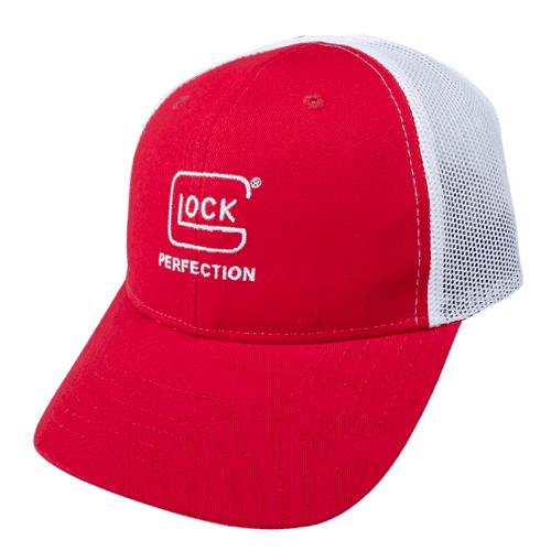 Glock AS10076 Red Ranger Mesh Hat - Red/White - OSFA Glock AS10076 Red Ranger Mesh Hat - Red/White - OSFA