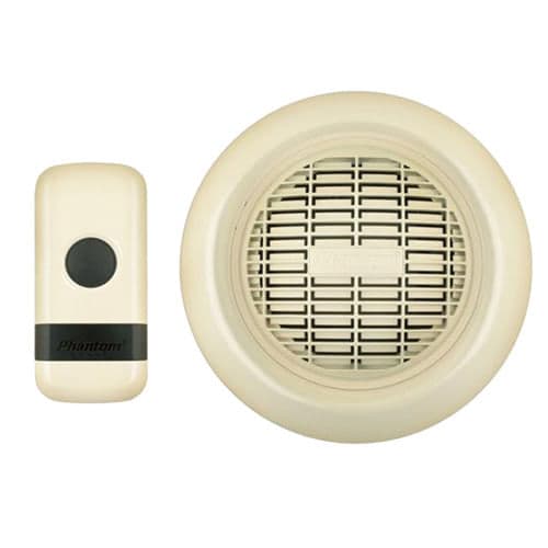 Extreme Dimension Sportsman's Wireless Doorbell White with Natural Sounds Extreme Dimension Sportsman's Wireless Doorbell White with Natural Sounds