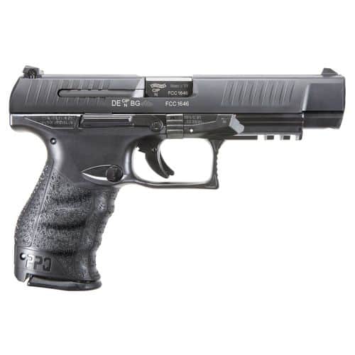 Walther Arms PPQ M2 9mm Luger Double 5" 15+1 Black Polymer Grip/Frame Grip Black Tenifer Slide Walther Arms PPQ M2 9mm Luger Double 5" 15+1 Black Polymer Grip/Frame Grip Black Tenifer Slide