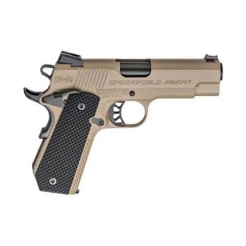 Springfield Armory 1911 EMP Conceal Carry 9mm Luger Single 4" 9+1 Black G10 Grip FDE Springfield Armory 1911 EMP Conceal Carry 9mm Luger Single 4" 9+1 Black G10 Grip FDE