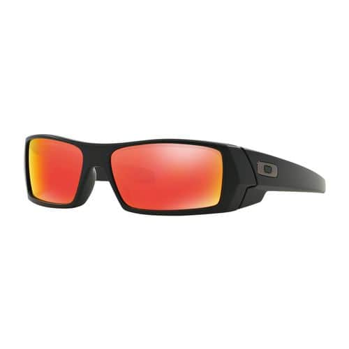 Oakley Men's GasCan Sunglasses,Matte Black Frame/Ruby Iridium Iridium Lens Oakley Men's GasCan Sunglasses,Matte Black Frame/Ruby Iridium Iridium Lens