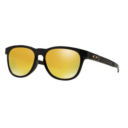 Oakley Stringer Sunglasses Polished Black Frame / 24k Iridium Lens Oakley Stringer Sunglasses Polished Black Frame / 24k Iridium Lens