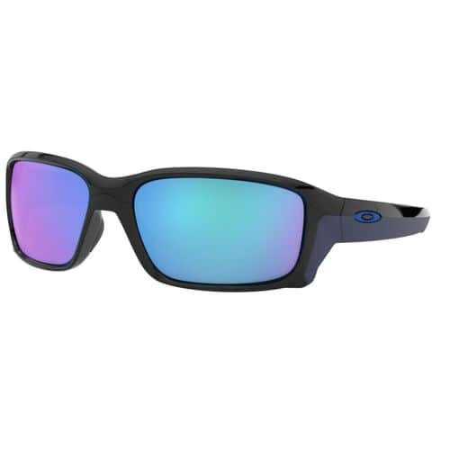 Oakley Straightlink Sapphire Iridium/ Polished Black Authentic Oakley Straightlink Sapphire Iridium/ Polished Black Authentic