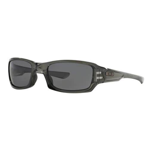 Oakley Men's Fives Squared Rectangular Sunglasses Grey Smoke Oakley Men's Fives Squared Rectangular Sunglasses Grey Smoke