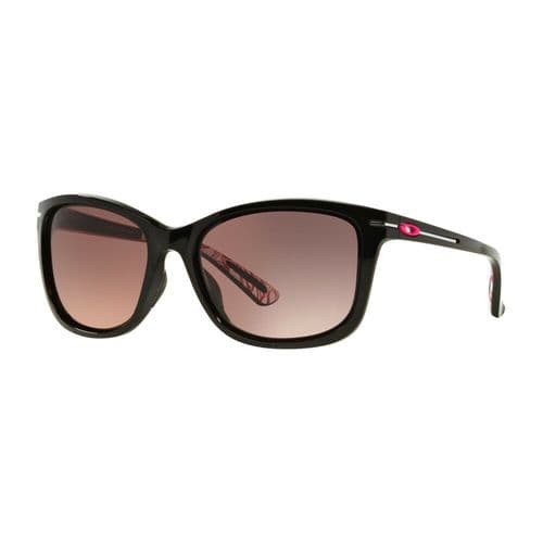 Oakley Women's Drop In Cateye Sunglasses, Polished Black Oakley Women's Drop In Cateye Sunglasses, Polished Black