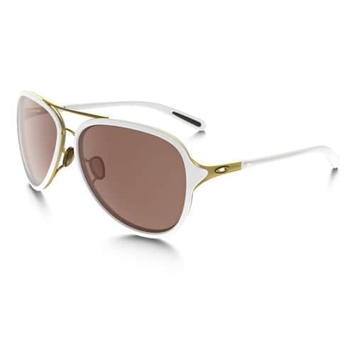 Oakley Sunglasses Kickback White / Gold VR28 Black Iridium Oakley Sunglasses Kickback White / Gold VR28 Black Iridium