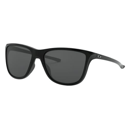Oakley Reverie Sunglasses Polished Black Grey Oakley Reverie Sunglasses Polished Black Grey