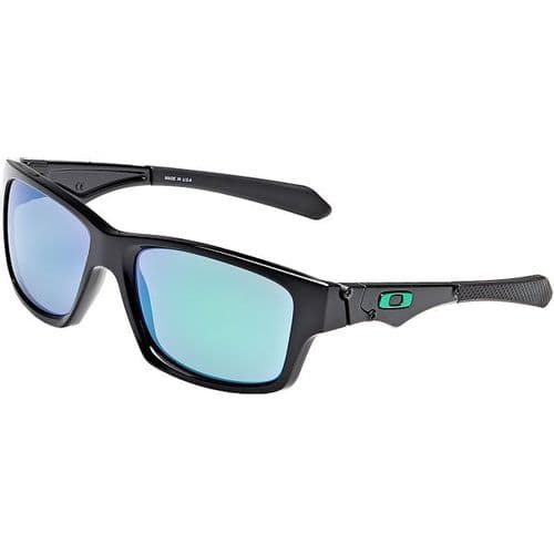 Oakley Jupiter Squared Sunglasses Polished Black/Jade Iridium Oakley Jupiter Squared Sunglasses Polished Black/Jade Iridium