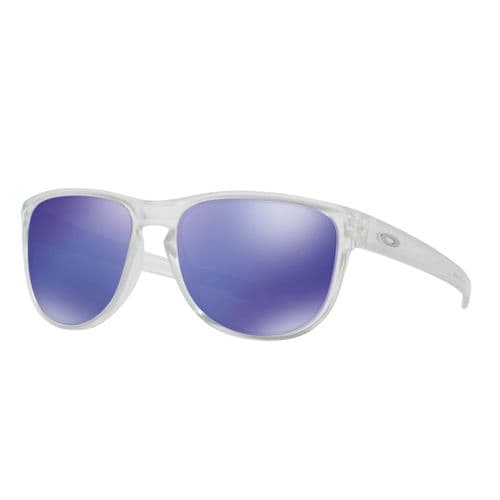 Oakley Sliver R Sunglasses Matte Clear With Violet Iridium Lens Oakley Sliver R Sunglasses Matte Clear With Violet Iridium Lens