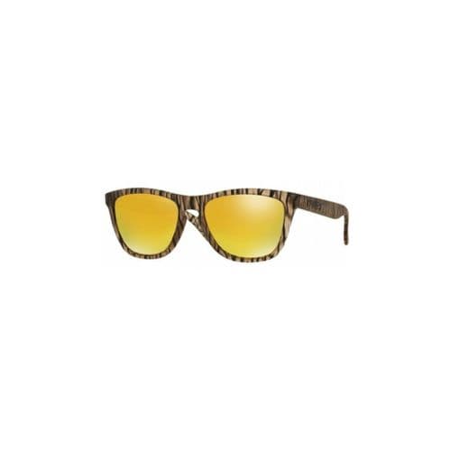 Oakley Sunglasses Frogskins Matte Sepia Frame W/ 24k Iridium Lens Oakley Sunglasses Frogskins Matte Sepia Frame W/ 24k Iridium Lens