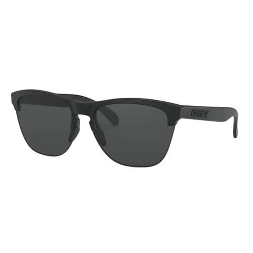 Oakley Frogskins Lite Matte Black Grey Oakley Frogskins Lite Matte Black Grey
