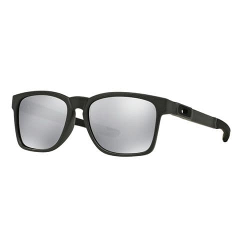 Oakley CATALYST Steel Sunglasses with Chrome Iridium Oakley CATALYST Steel Sunglasses with Chrome Iridium
