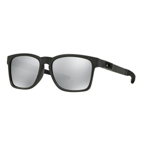 Oakley CATALYST Steel Sunglasses with Chrome Iridium Oakley CATALYST Steel Sunglasses with Chrome Iridium
