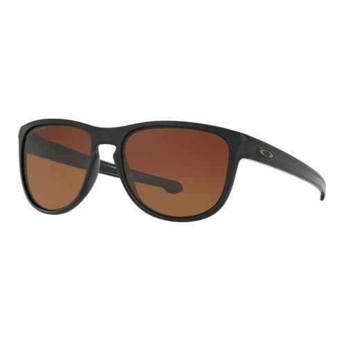 Oakley Adult Sliver R Polarized Matte Black/Brown Gradient Oakley Adult Sliver R Polarized Matte Black/Brown Gradient