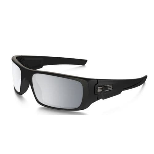 Oakley Crankshaft Sunglasses Machinist Matte Black W/Chrome Iridium Oakley Crankshaft Sunglasses Machinist Matte Black W/Chrome Iridium