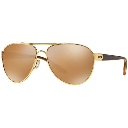 Oakley Disclosure Women's Sunglasses Polished Gold w/ Tungsten Iridium Oakley Disclosure Women's Sunglasses Polished Gold w/ Tungsten Iridium