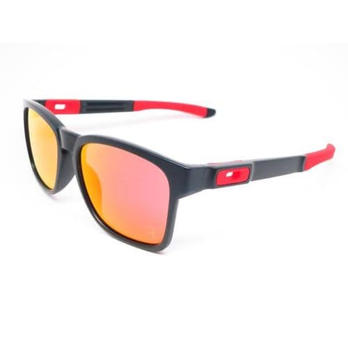 Oakley Catalyst Black/Ruby Lens Sunglasses Oakley Catalyst Black/Ruby Lens Sunglasses