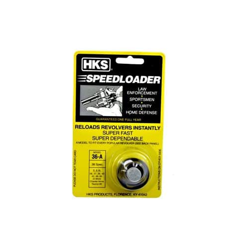 HKS Speedloader 36-A 357 SW J 605 Ruger 5 Shot HKS Speedloader 36-A 357 SW J 605 Ruger 5 Shot