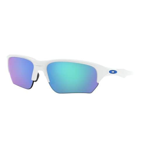 Oakley Glasses Flak Beta Polished White/sapphire Iridium Oakley Glasses Flak Beta Polished White/sapphire Iridium