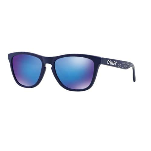 Oakley Frogskins Sunglasses Matte Blue/Sapphire Iridium Oakley Frogskins Sunglasses Matte Blue/Sapphire Iridium