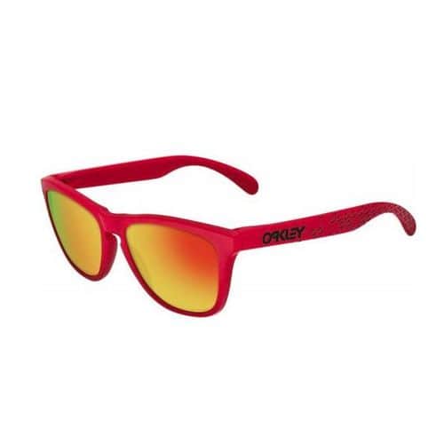 Oakley Frogskins Sunglasses Matte Red/Fire Iridium Oakley Frogskins Sunglasses Matte Red/Fire Iridium