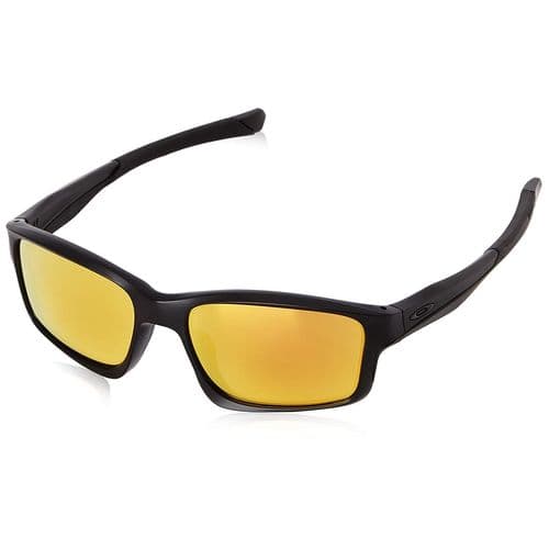 Oakley Chainlink Sunglasses Matte Black/Fire Iridium Oakley Chainlink Sunglasses Matte Black/Fire Iridium