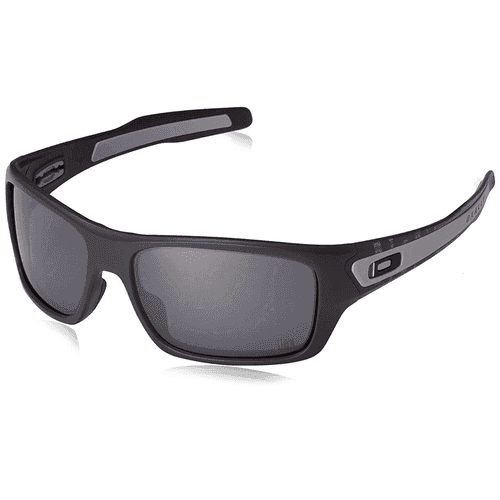 Oakley Men's Turbine Non-Polarized Iridium Wrap Sunglasses, Matte Dark Oakley Men's Turbine Non-Polarized Iridium Wrap Sunglasses, Matte Dark