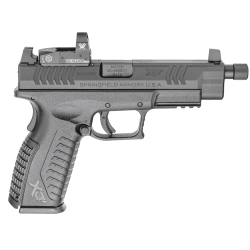 Springfield Armory XD(M) 9MM 4.5" Black Threaded OSP Pistol w/ 3 Sight Bases, Vortex Venom Sight & Non-Threaded BBL (w/ 2 Mags) Springfield Armory XD(M) 9MM 4.5" Black Threaded OSP Pistol w/ 3 Sight Bases, Vortex Venom Sight & Non-Threaded BBL (w/ 2 Mags)