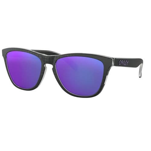 Oakley Frogskins Checkbox Black W/ Violet Iridium Lens Oakley Frogskins Checkbox Black W/ Violet Iridium Lens