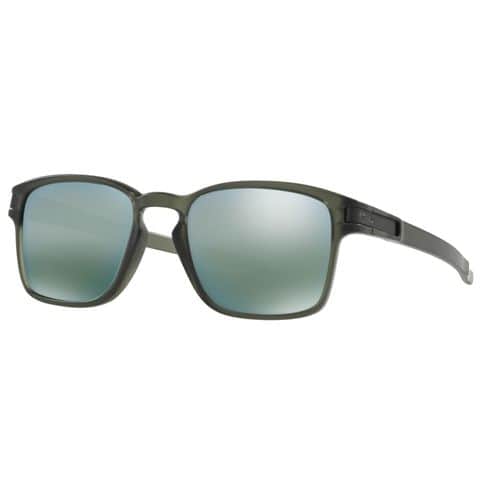 Oakley Men's Latch Squared Matte Olive Ink/Emerald Iridium Oakley Men's Latch Squared Matte Olive Ink/Emerald Iridium