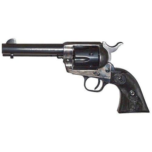 Colt Mfg P1840 Single Action Army Peacemaker 45 Colt (LC) 6 Shot 4.75" Blued Barrel & Cylinder, Color Case Hardened Frame, Black Polymer Grip Colt Mfg P1840 Single Action Army Peacemaker 45 Colt (LC) 6 Shot 4.75" Blued Barrel & Cylinder, Color Case Hardened Frame, Black Polymer Grip