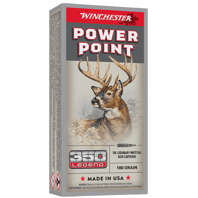 Winchester Power-Point 350 Legend 180 gr Hunting Ammo Winchester Power-Point 350 Legend 180 gr Hunting Ammo
