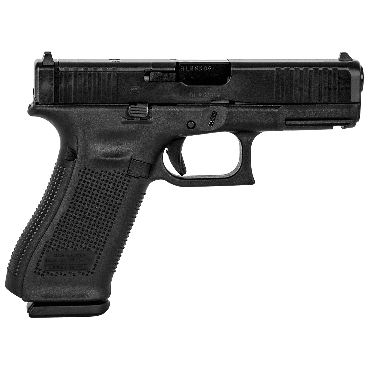 Glock PA455S203MOS G45 Pistol 9mm 4.02in 17rd Black MOS Cut/Serrated Slide Glock PA455S203MOS G45 Pistol 9mm 4.02in 17rd Black MOS Cut/Serrated Slide
