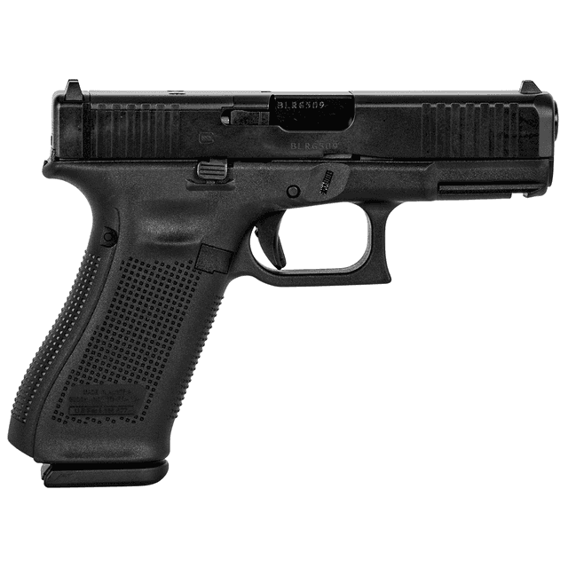 Glock PA455S203MOS G45 Pistol 9mm 4.02in 17rd Black MOS Cut/Serrated Slide Glock PA455S203MOS G45 Pistol 9mm 4.02in 17rd Black MOS Cut/Serrated Slide