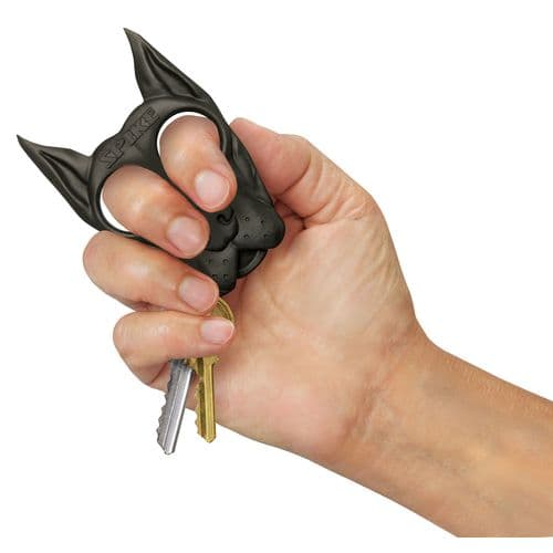 Personal Security Products Spike Self Defense Key Chain Black Personal Security Products Spike Self Defense Key Chain Black