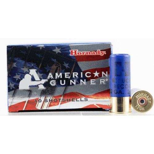 Hornady American Gunner 12 Ga 2.75" Buckshot 1 oz 00 Buck 10 Bx Hornady American Gunner 12 Ga 2.75" Buckshot 1 oz 00 Buck 10 Bx