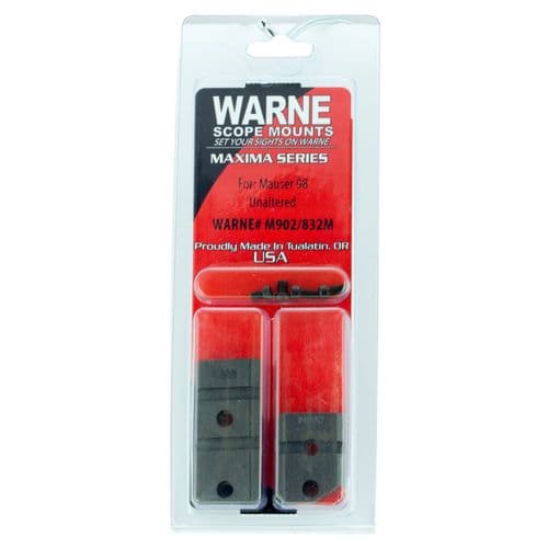 Warne M902832M Maxima Weaver Style Black Matte Warne M902832M Maxima Weaver Style Black Matte