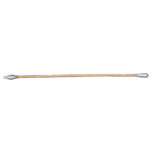 Pro-Shot Double Ended Cotton Swab with Tapered Tip and Regular Tip - 6" Length - Qty. 50 Pro-Shot Double Ended Cotton Swab with Tapered Tip and Regular Tip - 6" Length - Qty. 50