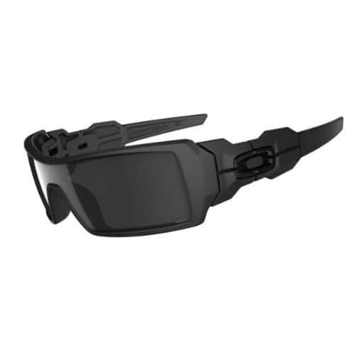 Oakley Oil Rig Sunglasses Matte Black/Black Iridium, One Size 03-464 Oakley Oil Rig Sunglasses Matte Black/Black Iridium, One Size 03-464