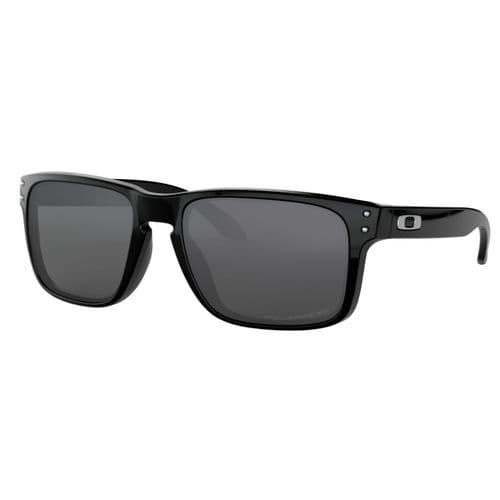 Oakley Holbrook Sunglasses - Polarized Polished Black/Grey, One Size OO9102-02 Oakley Holbrook Sunglasses - Polarized Polished Black/Grey, One Size OO9102-02
