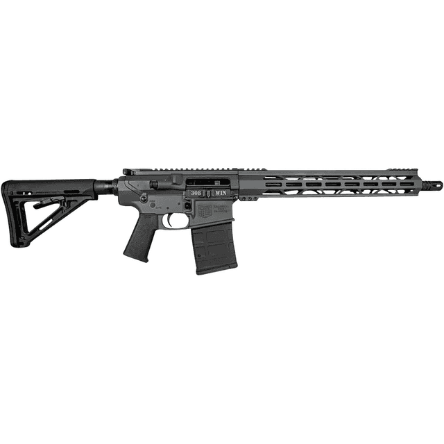 Diamondback DB10 .308 Win AR-308 Semi Auto Rifle 16" Barrel 20 Rounds 15" Freefloat M-LOK Handguard Collapsible Stock Black Diamondback DB10 .308 Win AR-308 Semi Auto Rifle 16" Barrel 20 Rounds 15" Freefloat M-LOK Handguard Collapsible Stock Black