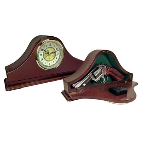 Personal Security Products Peace Keeper Mantle Gun Clock Concealment 14"x7.38"x3.75" Wood Personal Security Products Peace Keeper Mantle Gun Clock Concealment 14"x7.38"x3.75" Wood