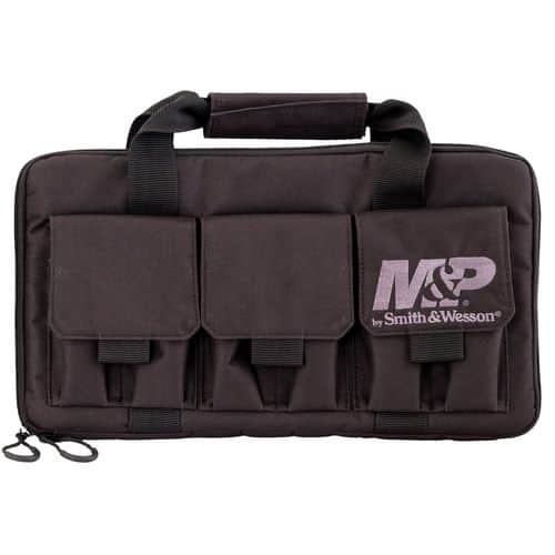 M&P Accessories 110029 Pro Tac Double Handgun Gun Case Nylon Smooth M&P Accessories 110029 Pro Tac Double Handgun Gun Case Nylon Smooth
