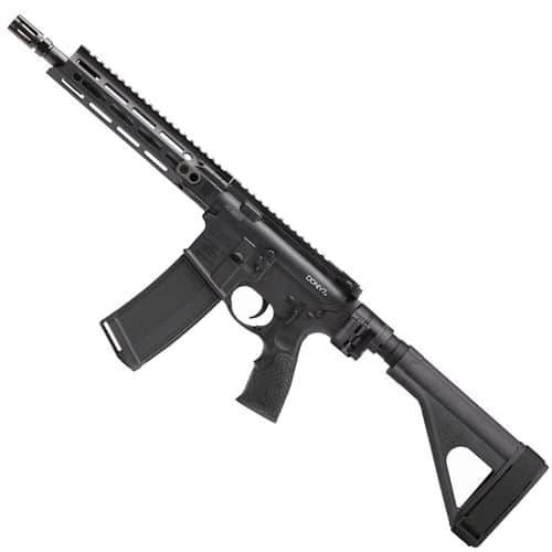 Daniel Defense M4V7 .300 AAC Blackout Semi Auto Pistol 10.3" Barrel 32Rd Mag DD MFR M-LOK Hand Guard SB-Tactical Pistol Stabilizing Brace Black Finish Daniel Defense M4V7 .300 AAC Blackout Semi Auto Pistol 10.3" Barrel 32Rd Mag DD MFR M-LOK Hand Guard SB-Tactical Pistol Stabilizing Brace Black Finish
