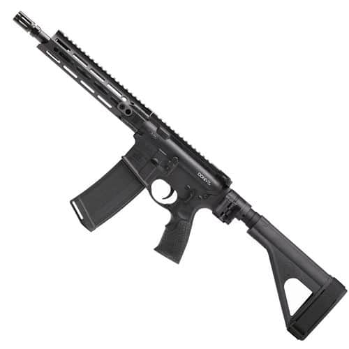 Daniel Defense M4V7 5.56 NATO Semi Auto Pistol 10.3" Barrel 32 Rnd Mag DD MFR M-LOK Hand Guard SB-Tactical SOB Pistol Stabilizing Brace Black Finish Daniel Defense M4V7 5.56 NATO Semi Auto Pistol 10.3" Barrel 32 Rnd Mag DD MFR M-LOK Hand Guard SB-Tactical SOB Pistol Stabilizing Brace Black Finish