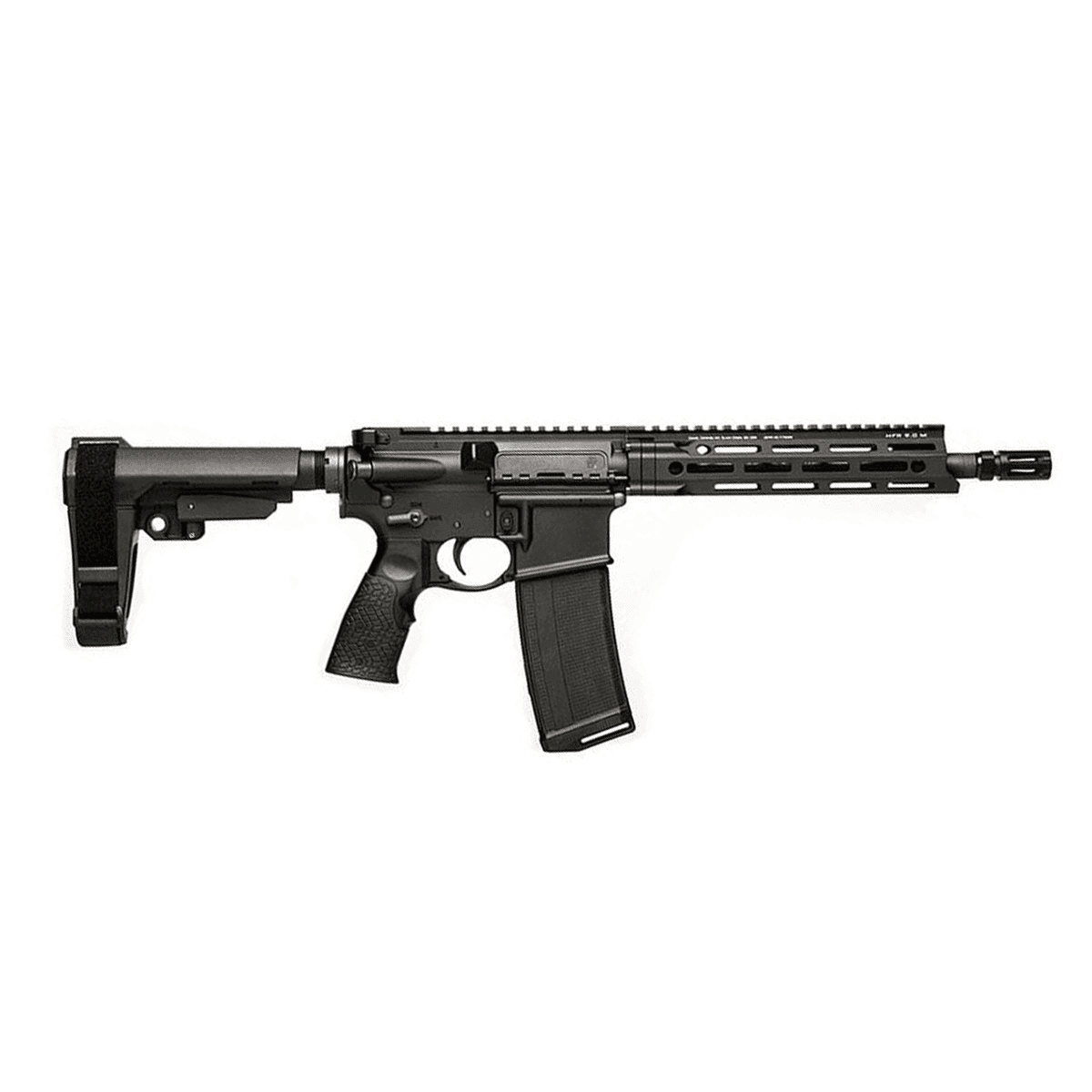 Daniel Defense M4V7 5.56 NATO Semi Auto Pistol 10.3" Barrel 32 Rnd Mag DD MFR M-LOK Hand Guard SB-Tactical SOB Pistol Stabilizing Brace Black Finish 2 Daniel Defense M4V7 5.56 NATO Semi Auto Pistol 10.3" Barrel 32 Rnd Mag DD MFR M-LOK Hand Guard SB-Tactical SOB Pistol Stabilizing Brace Black Finish 2