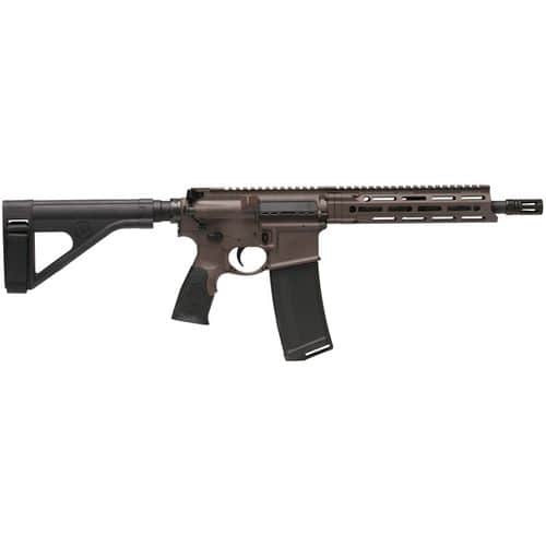 Daniel Defense DDM4v7P 5.56 NATO AR-15 Semi Auto Pistol 10.3" Barrel 32 Rounds M-LOK Handguard SOB Pistol Brace Mil-Spec + Cerakote Finish Daniel Defense DDM4v7P 5.56 NATO AR-15 Semi Auto Pistol 10.3" Barrel 32 Rounds M-LOK Handguard SOB Pistol Brace Mil-Spec + Cerakote Finish